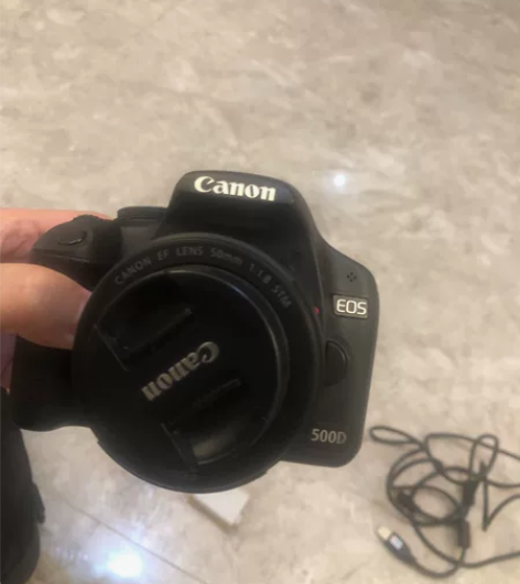 佳能单反500D，佳能50mm，F1.8小...