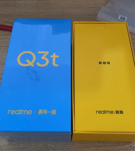 realme Q3t 原装手机盒子 卡针 ...