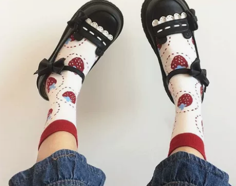 2022年新款lolita波波熊日系原创平...