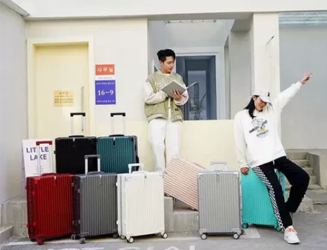 行李箱包包学生版拉链版网红行李箱新款韩版旅...