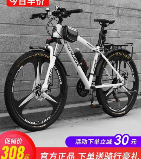 上海凤凰车件有限公司山地自行车成人男女式单...