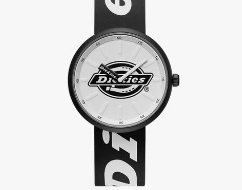 Dickies潮流硅胶手表女中性时尚男表潮...