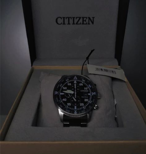 西铁城光动能手表#男士手表 #Citize...