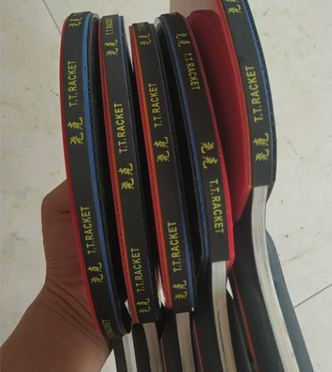 包邮乒乓球拍3星1支，双面反胶的，工厂处理...