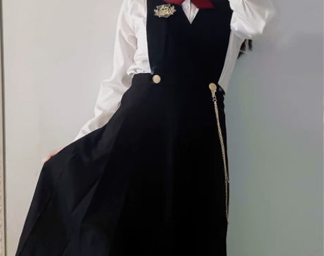 护奶裙夏季jk制服套装裙子日系学院风连衣裙...