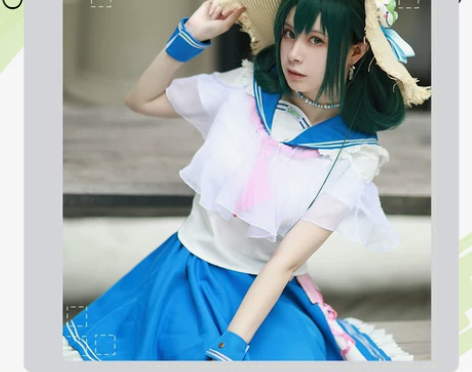 现货Uwowo悠窝窝 蛙吹同人小裙子cos...