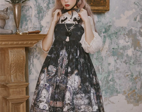 lda天使之泪 爱丽丝茶会JSK +发带 ...