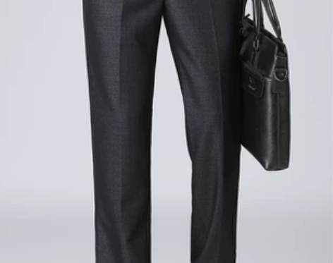 中高腰休闲裤 休闲长裤秋季中老年男士小码中...