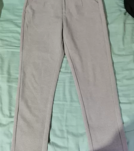 毛呢裤女初秋萝卜裤休闲小脚九分直筒高腰哈伦...