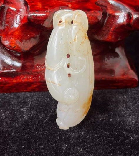 玉雕福瓜 瓜瓞绵绵，福瓜带有福气，佩戴福瓜...