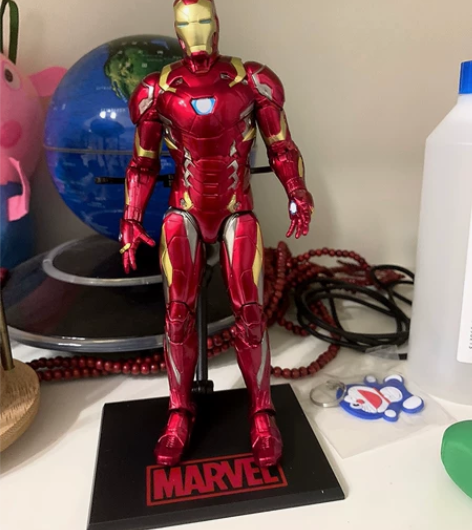 钢铁侠漫威手办 这部帅气？ 感兴趣的话点“...