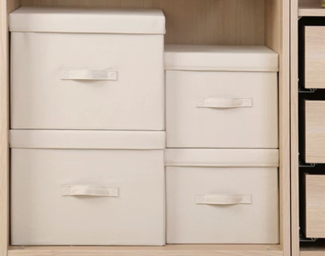 布艺收纳箱 布艺收纳箱衣柜宜家用衣服收纳整...