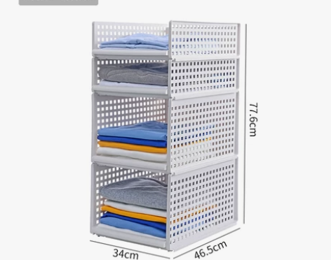星优衣柜分层隔板收纳神器衣橱收纳箱塑料整理...