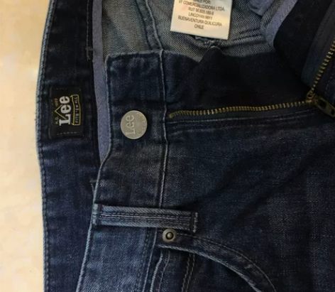 Lee全新正品男款30码中低腰修身牛仔裤,...