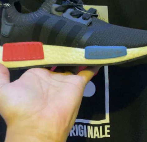 阿迪nmd boost女士夏季透气飞织袜子...