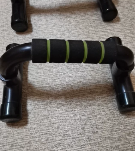 工字型俯卧撑支架,全新,泡棉手柄,pvc支...