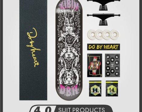 【狂欢价】DBH滑板X极限公社联名款男女初...