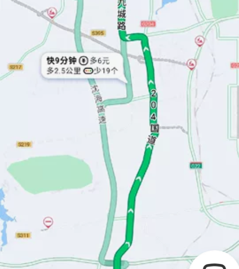 顺风车，胶州到黄岛西海岸， 周一到周五，只...