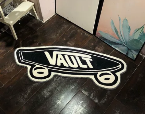 现货 Vault 地垫潮流潮牌滑板地毯客厅...
