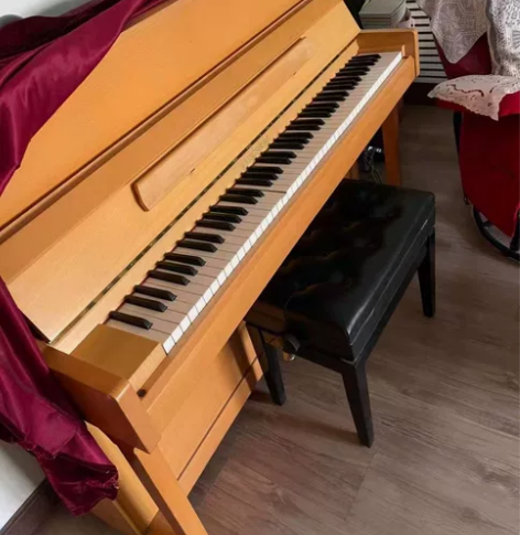 珠江恺撒堡钢琴，自用三年了，准备换个三角钢...