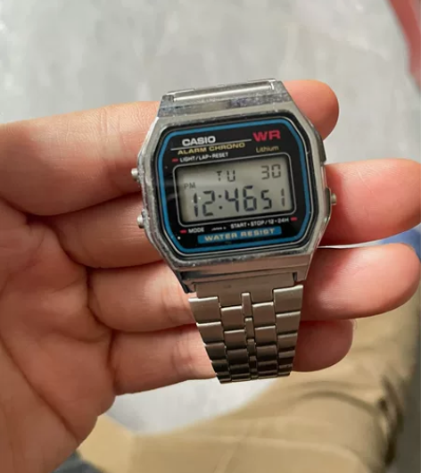 CASIO  STANDARD系列 银色 ...