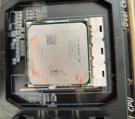 AMD631 CPU,映泰T55A主板有挡...