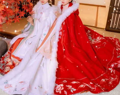 【翩翩】如梦霓裳原创汉服女春季保暖加绒加厚...