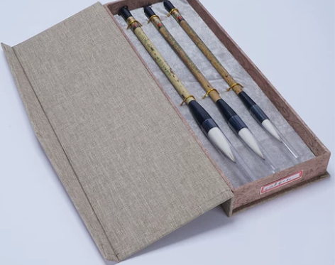 国家级非遗传承湖笔王小卫制《古法兼毫大中小...