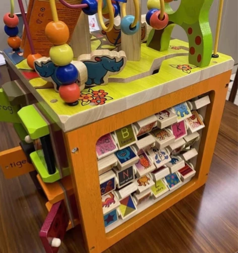 婴幼儿童益智忙碌板屋蒙特梭利蒙 氏早教房子...