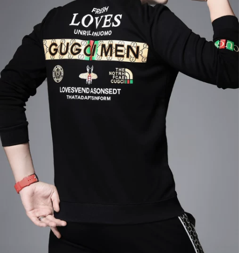 潮牌男士卫衣2022新款秋冬季潮流加绒加厚...