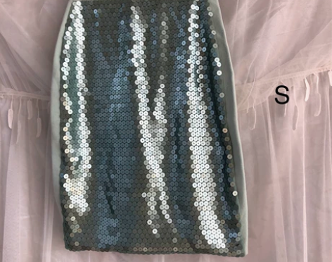 s码filQsofia 时尚洋气亮片弹力铅...