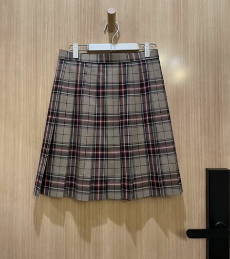 conomi日系学院风羊毛百褶裙猪肝格半裙...