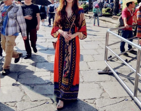 泰国民族风女装显瘦长裙夏季波西米亚连衣裙女...