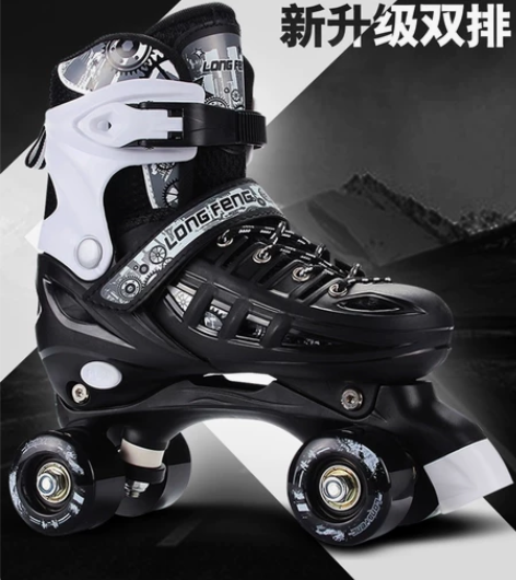 初学者溜冰鞋旱冰鞋 九成新，只滑过几次。后...