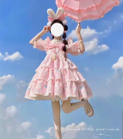 番茄喵Lolita原创设计 熊仔子jsk ...
