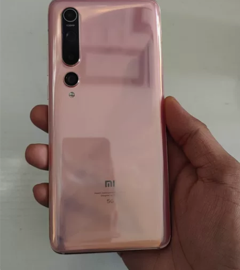 小米10，蜜桃金，国行，12+256，单机...