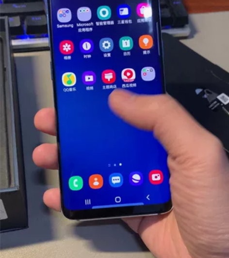 三星s9 内存128g 冰蓝色 国行 一直...