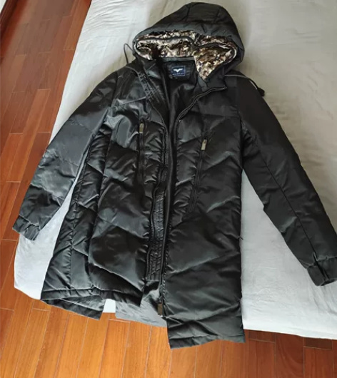 男士羽绒服中长款防风加厚面包服 前两年双十...
