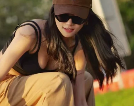 47brand棕色la帽子女鸭舌帽ny棒球...