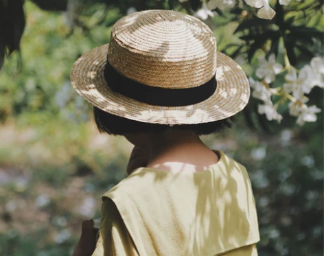 the tree 树 优质经典款天然麦秆草...