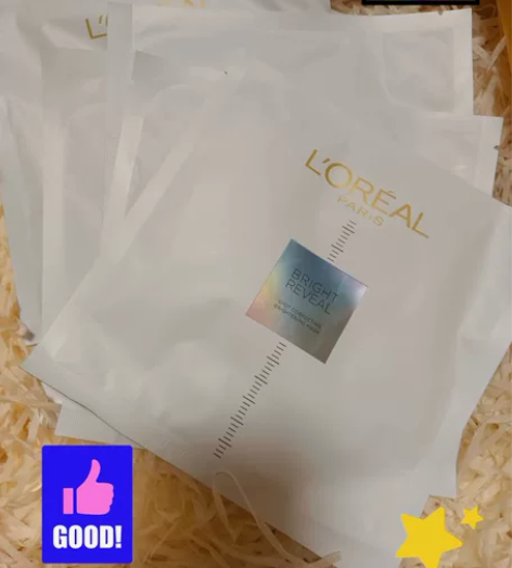 欧莱雅小白方面膜 淡斑沁白精华面贴膜 【5...