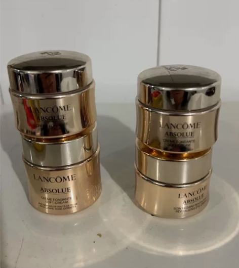 兰蔻眼霜、面霜余量，可以装小样 感兴趣的话...