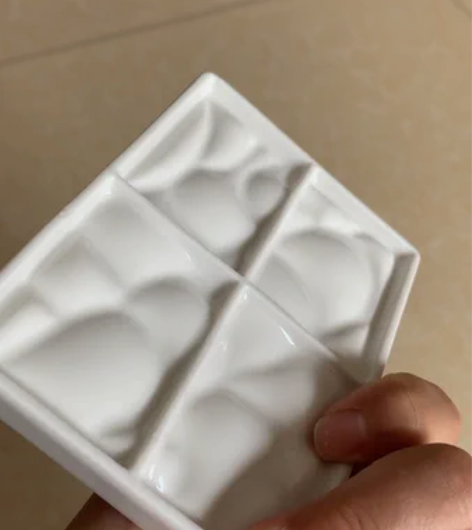 水彩陶瓷小波浪调色盘 特价 材质：陶瓷尺寸...
