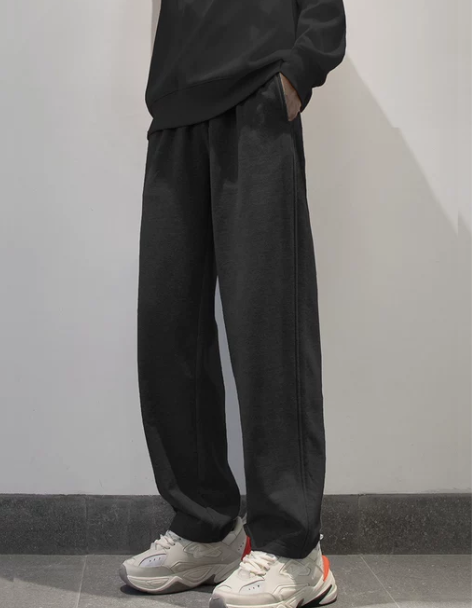 裤子宽松XHH320克压缩百搭春秋季男生运...