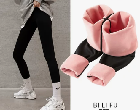 【年货价】比丽福加绒加厚鲨鱼裤女裤外穿秋冬...