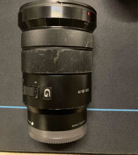 索尼18-105G电动变焦镜头 成色稍差 ...