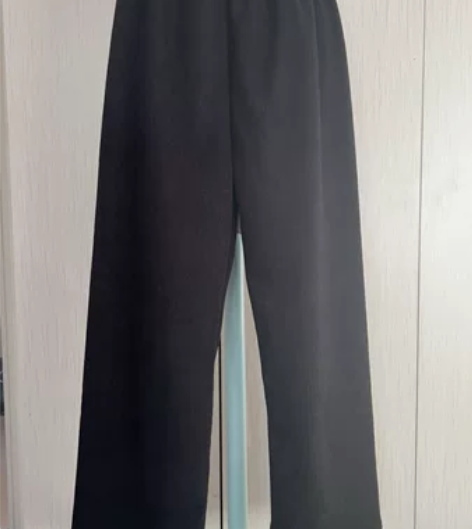 羊羔绒雪尼尔阔腿裤女冬高腰垂感加绒加厚保暖...