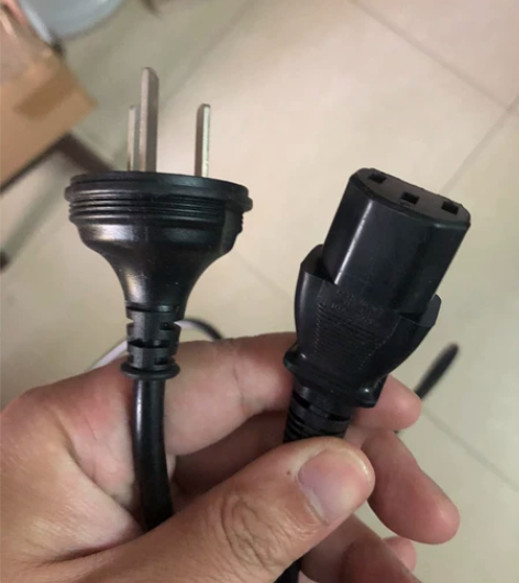 电脑电源线三孔台式主机箱显示器屏电饭锅煲水...