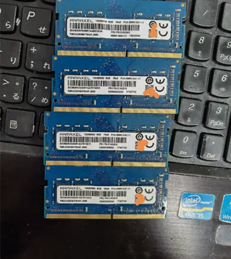 联想电脑拆机的记忆科技品牌，笔记本内存条8...