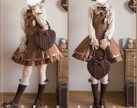 荧鲤之森原创设计小提琴JSK洋装洛丽塔lo...